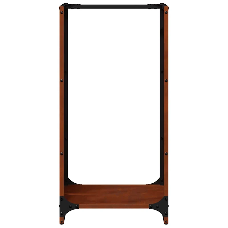 Kaminholzregal Brennholzregal 40x30x80 cm Cortenstahl Rostoptik 30 kg
