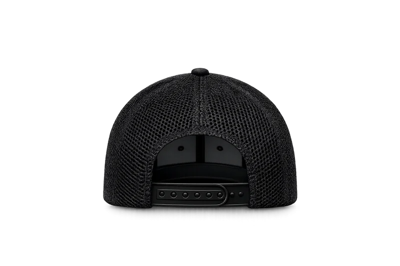 Wave Cap · Black Mesh