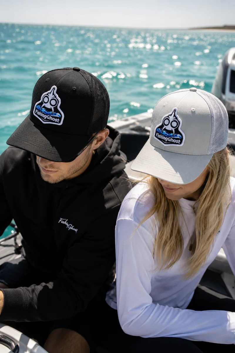 Wave Cap · Black Mesh