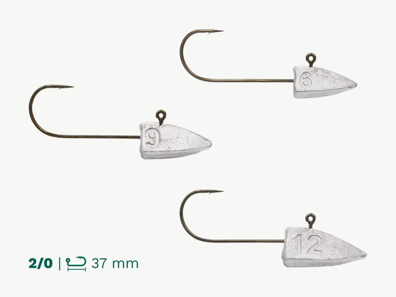 Greenfin Leadfree Dart Jighead