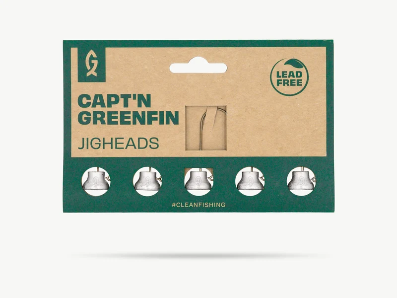 Greenfin Leadfree Elephant Jighead