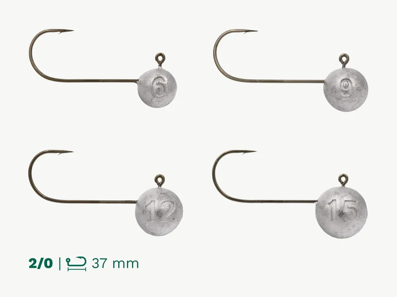 Greenfin Leadfree Round Jighead