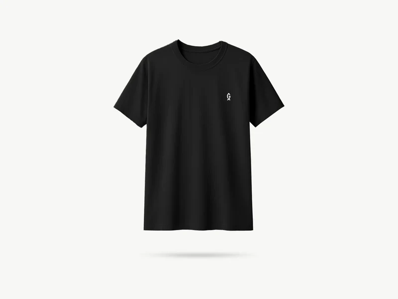 T-Shirt "Capt'n Greenfin Icon" Schwarz