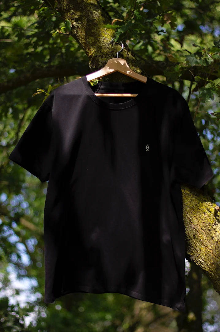 T-Shirt "Capt'n Greenfin Icon" Schwarz