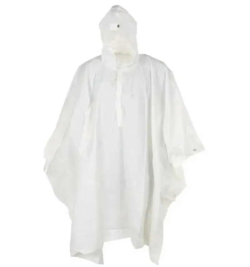 Schweizer Poncho weiß neuwertig