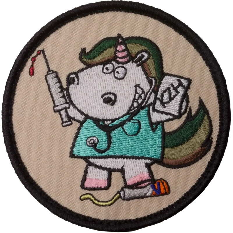 Patch Sanitäter Einhorn
