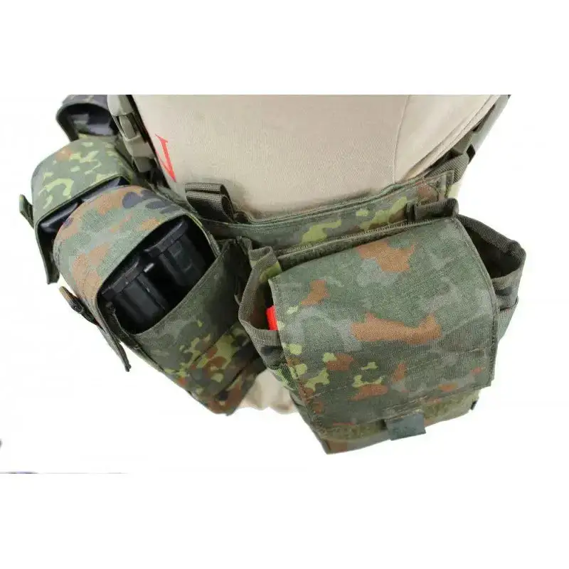 Chest Rig Nonmodular Split Front flecktarn