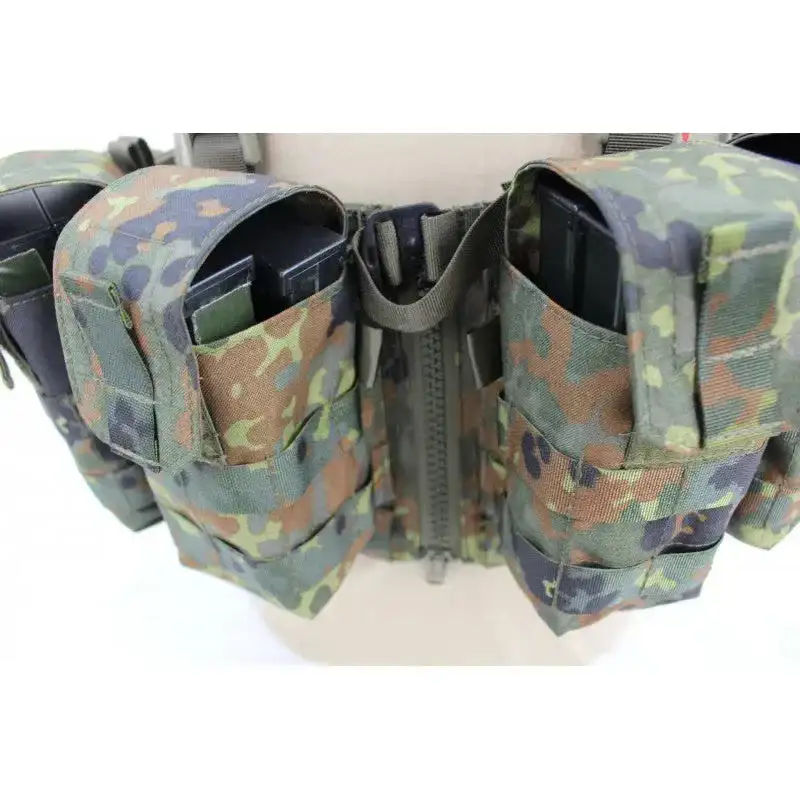 Chest Rig Nonmodular Split Front flecktarn