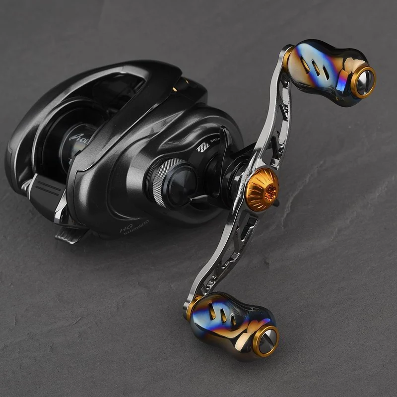 Gomexus Galaxy 100mm Handle mit 22 mm Titanium Flame Knobs
