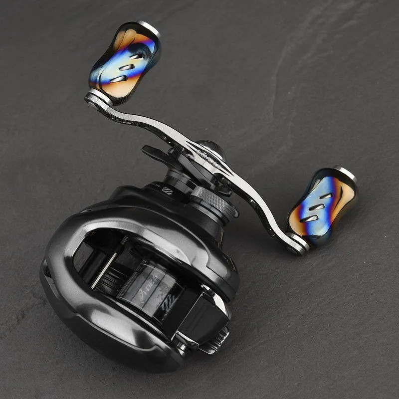 Gomexus Galaxy 100mm Handle mit 22 mm Titanium Flame Knobs