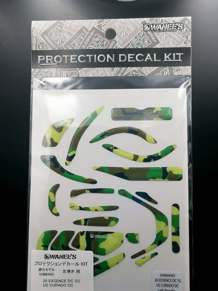 Aufkleber-Kit Shimano Curado DC | Exence DC