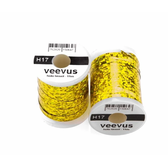Veevus Holo Tinsel - Gelb