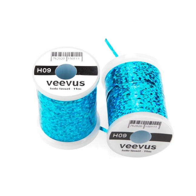 Veevus Holo Tinsel – Türkisblau