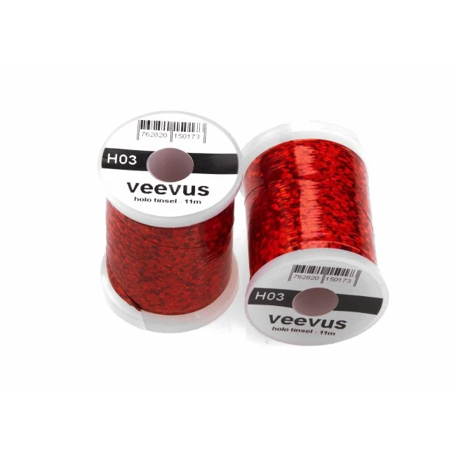 Veevus Holo Tinsel - Rot