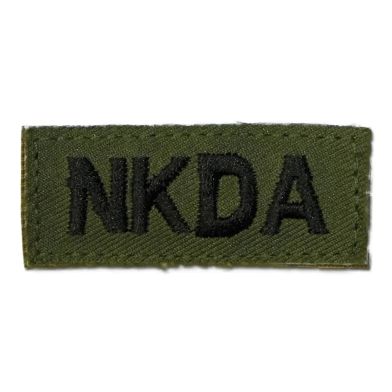 Textilabzeichen NKDA Klett