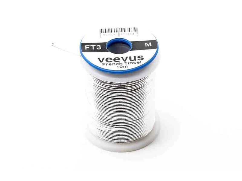 Veevus Französisches Oval-Lametta - Silber