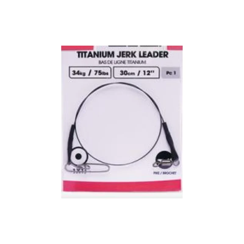 VMC Titanium Jerk Leader 30cm/34kg.