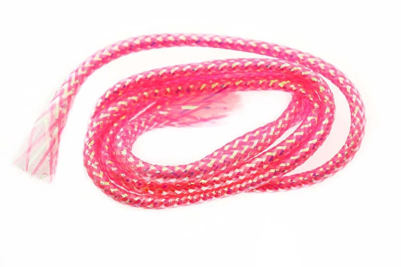 Mylar-Schlauch – Fluoreszierendes Pink – Die Flamme