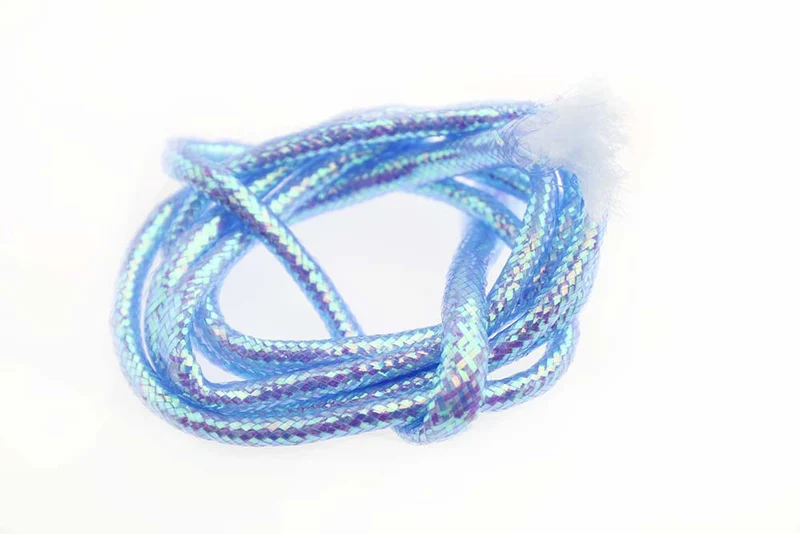 Mylar-Schlauch – Perlblau