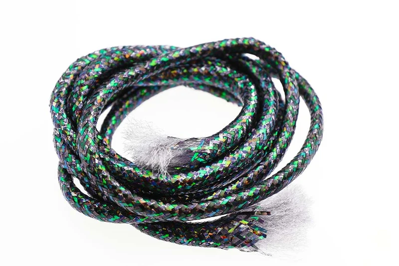 Mylar-Schlauch – Holo Schwarz