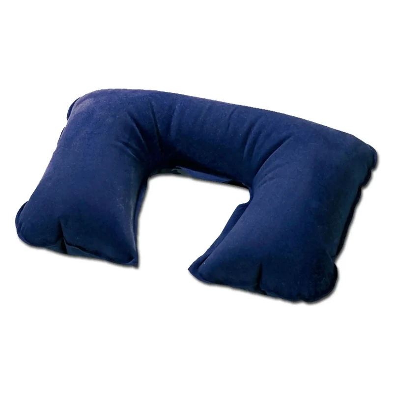 Nackenkissen aufblasbar blau