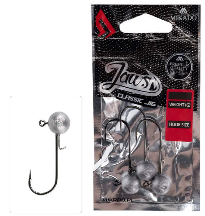 Mikado Jig Head - Jaws Classic - 12g-6/0 Stck. 3