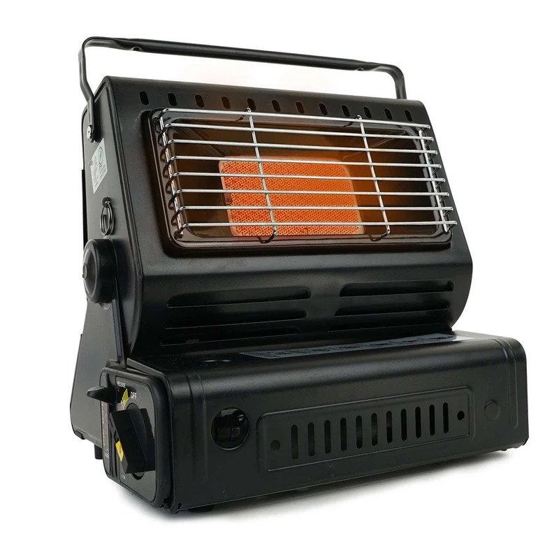Eurocatch Gaskocher & Heizung – Camping-Set – inkl. Gaskartuschen