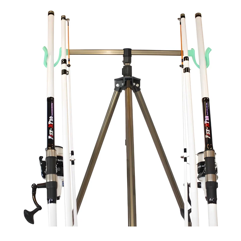 FISH-XPRO Beach Pro Deluxe Brandungsangeln-Set 2-Ruten 3,90m