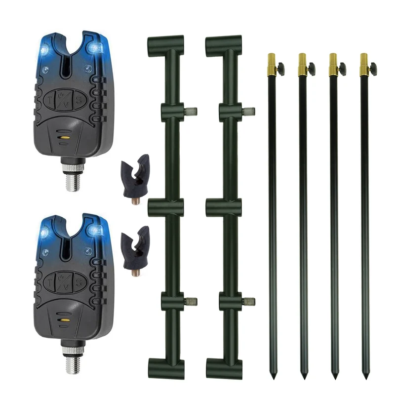 Eurocatch Goalpost Rutenhalter Set 2 Ruten komplett