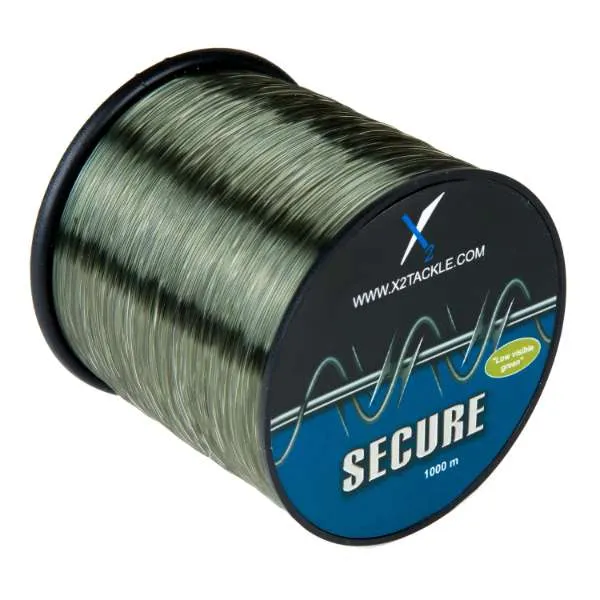 X2 Secure Nylon-Angelschnur – Stark, robust & reißfest