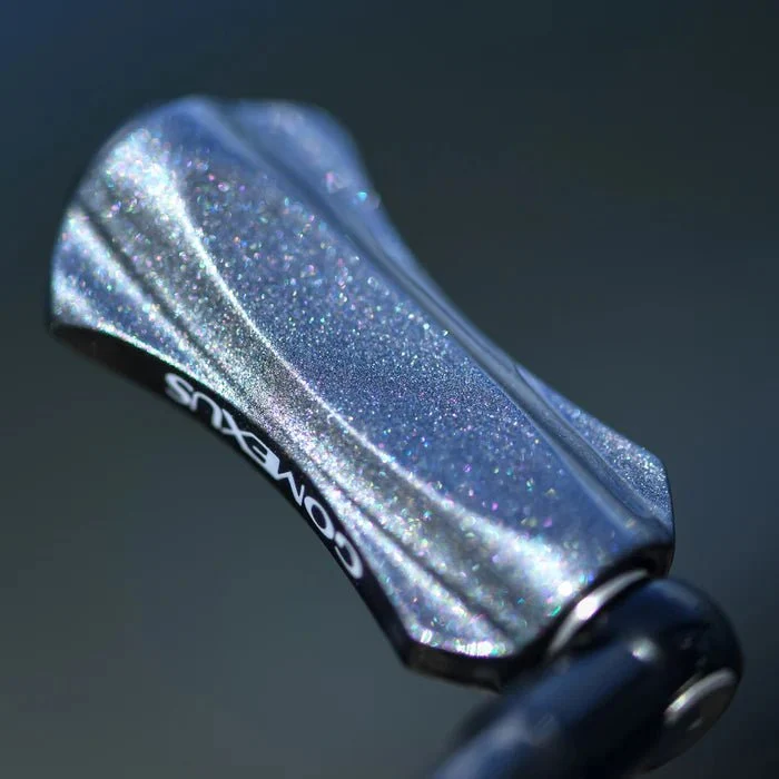 Gomexus CraftFin-35 Carbon Handle für Stationärrollen – 35mm Carbon Kurbelarm mit 18mm Knob für Ultralight Angelrollen