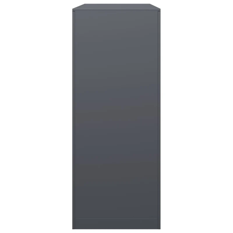 Kaminholzregal Brennholzregal Holzregal 100x40x100 cm Stahl Anthrazit Kamin