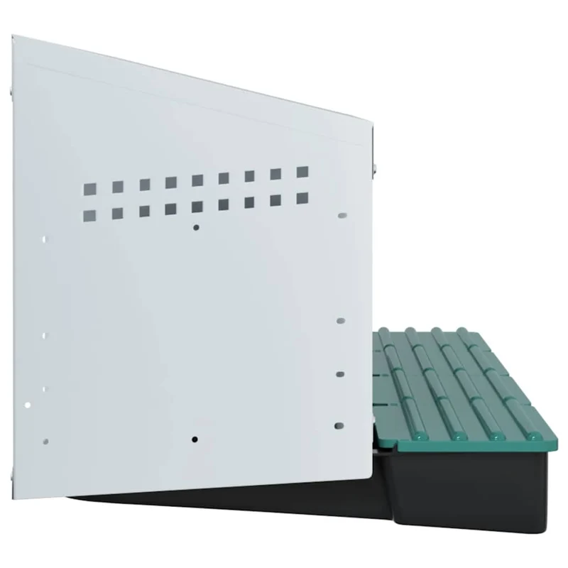 Abrollnest Hühner 4-fach Legenest Metall 106x50x46 cm Wandmontage Eierfach