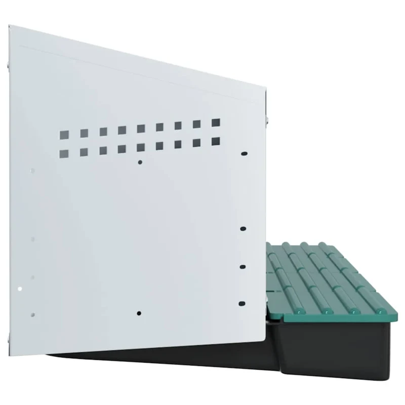 Abrollnest Hühner 4-fach Legenest Metall 106x50x46 cm Wandeinbau Eierfach