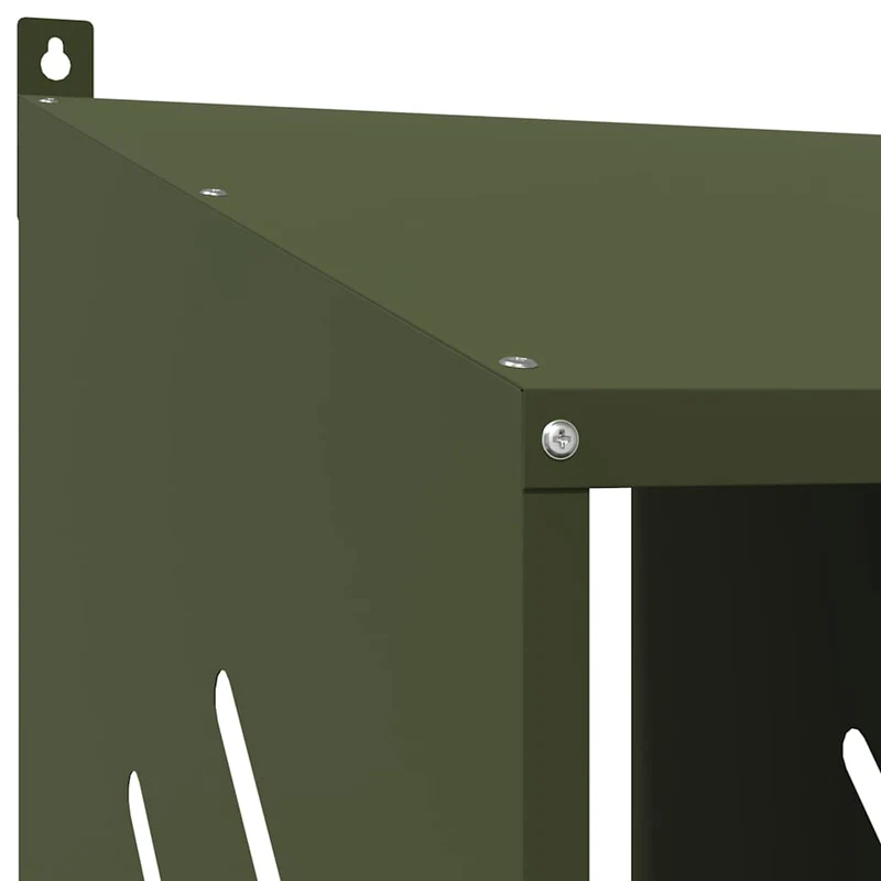 Legenest Hühner 4-fach Hühnernest Metall 54x79x109,5 cm 2 Etagen Schrägdach