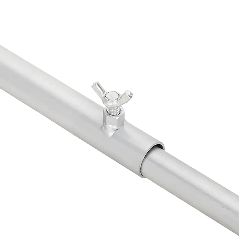Anhänger-Planenbügel für flache Planenhalterung 4 Stück Silber 100-145 cm