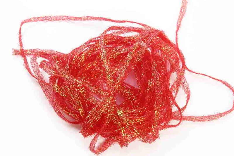 Flacher Diamantzopf – Rot