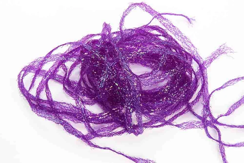Flacher Diamantzopf – Lila