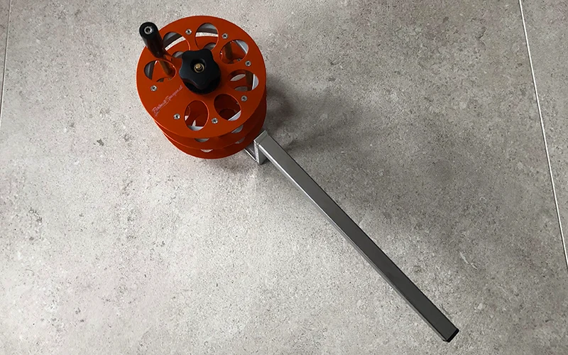 Perltec Zügelrolle Easy 2-Fach aus Alu