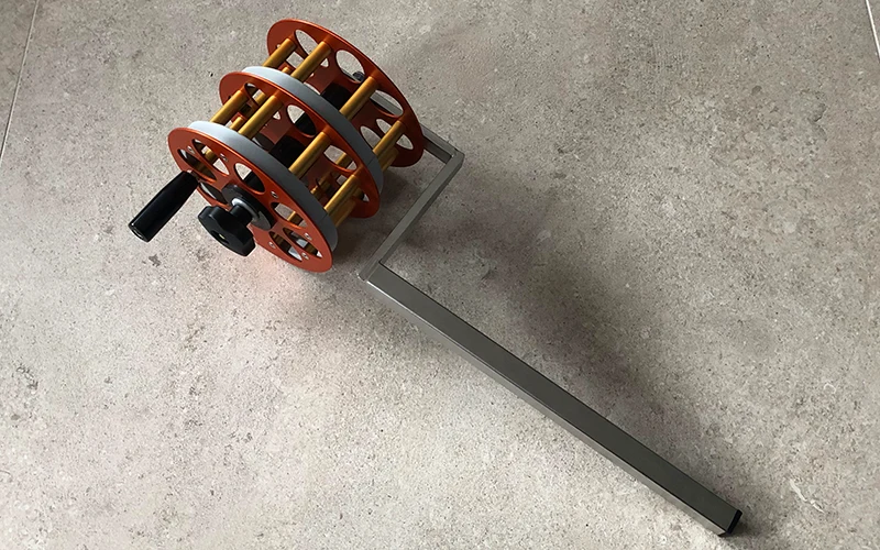 Perltec Zügelrolle Easy 2-Fach aus Alu
