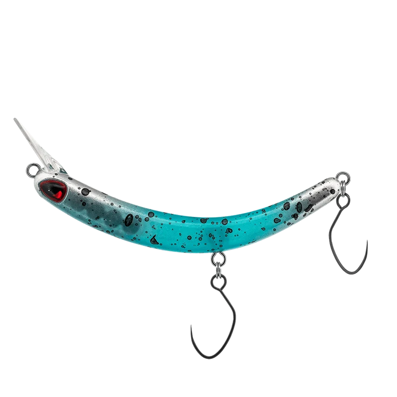 PROBAITS Tumbling Banana Wobbler – Forellen Crankbait Overhead Lip-Crank 10317