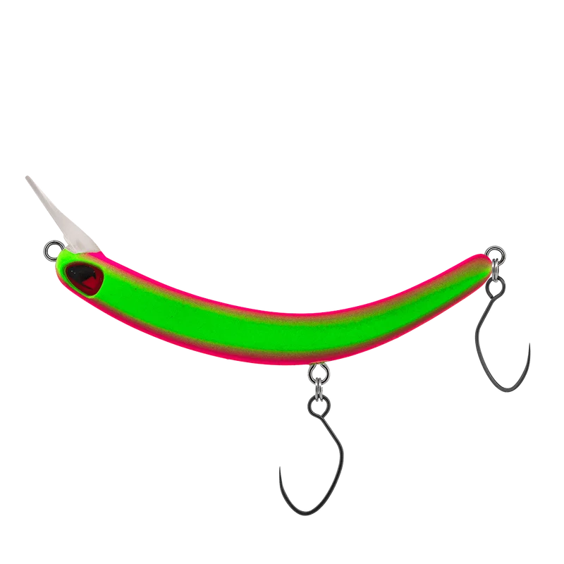 PROBAITS Tumbling Banana Wobbler – Forellen Crankbait Overhead Lip-Crank 10314