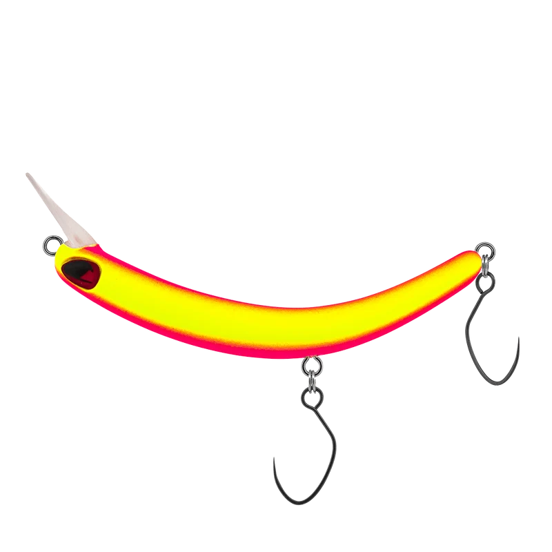 PROBAITS Tumbling Banana Wobbler – Forellen Crankbait Overhead Lip-Crank 10313