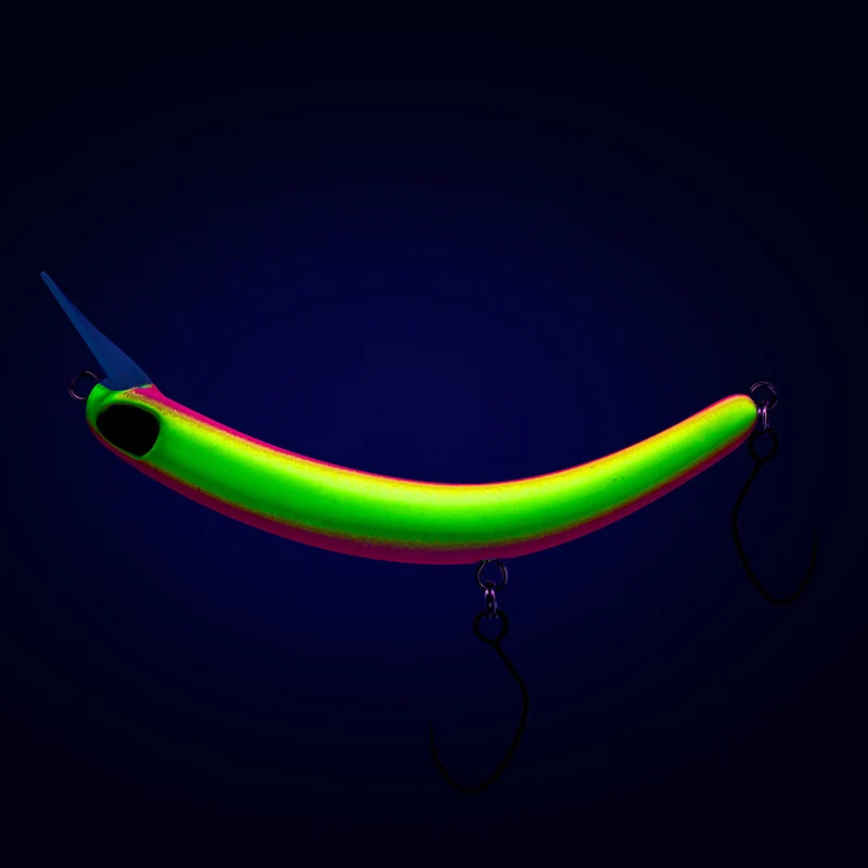 PROBAITS Tumbling Banana Wobbler – Forellen Crankbait Overhead Lip-Crank 10313