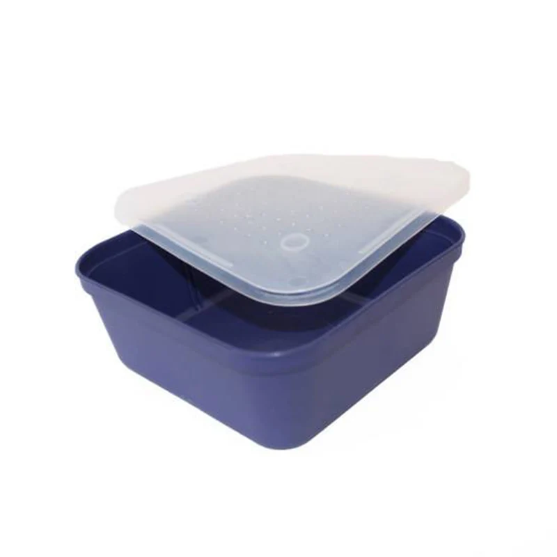 X2 Köderbox Blau Maden- & Wurmschachtel