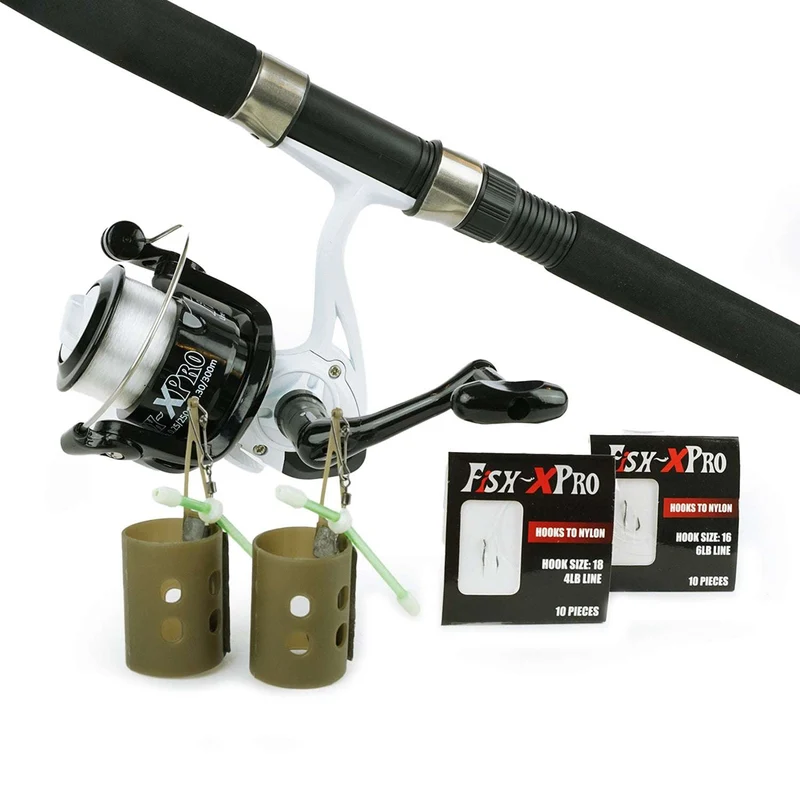 FISH-XPRO Winklepicker Feederruten Pro Set 2,40 m – Friedfisch Komplettset