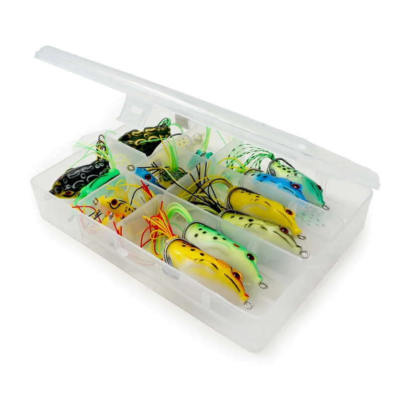 Fish-XPRO Frog Vorteilset – 16-teilig für Barsch und Hecht