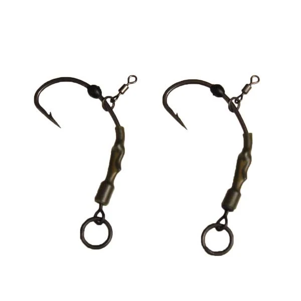 PB Products Ready Ronnie Rig | Hakengröße 4 & 6 | 2 Stück