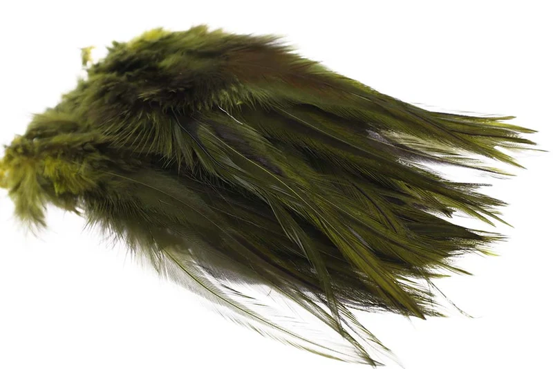 Cock Hackler Badger - Olive