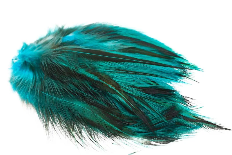Rooster Hackler Badger - Icefisher Blue